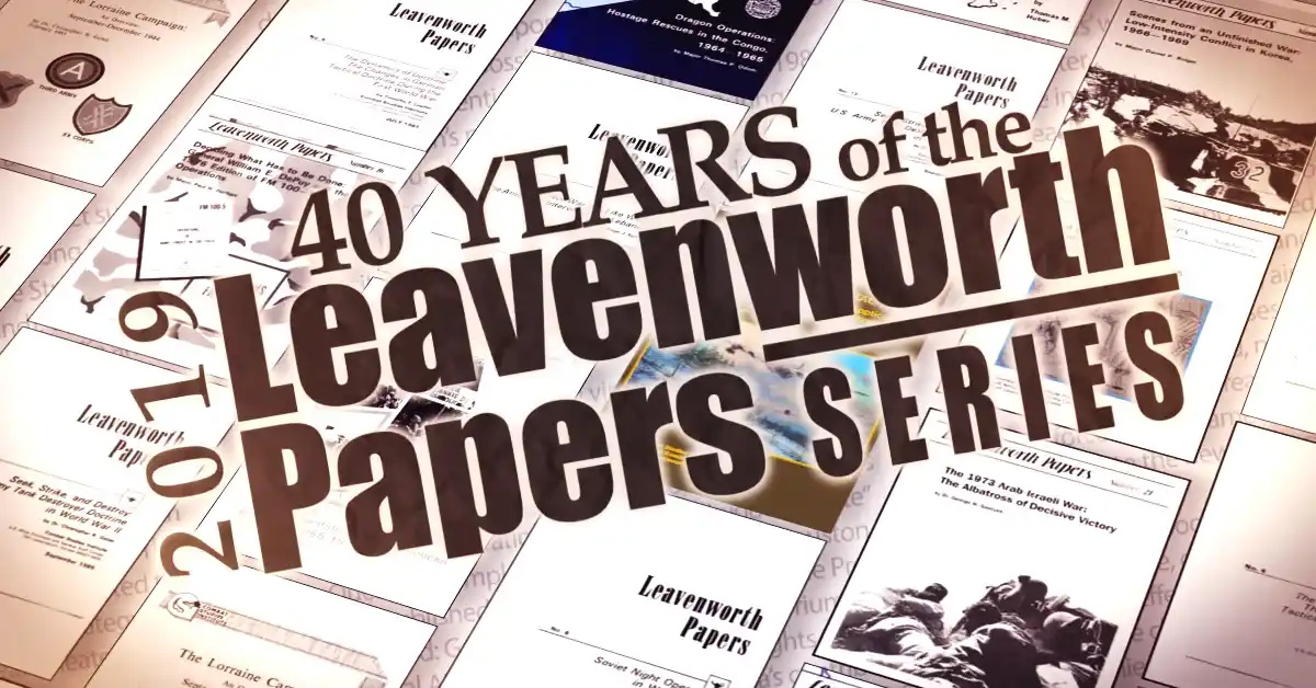 Leavenworth Papers 40th Anniversary 2019